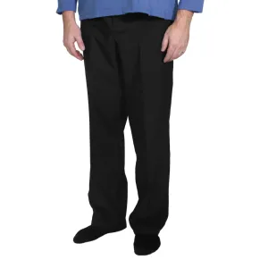 Adaptive Men's Gabardine Seatless Pant - Black