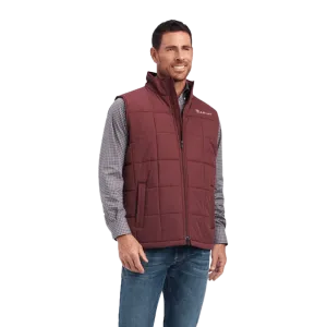 Ariat Men's Red Mahogany Crius Insulated Vest