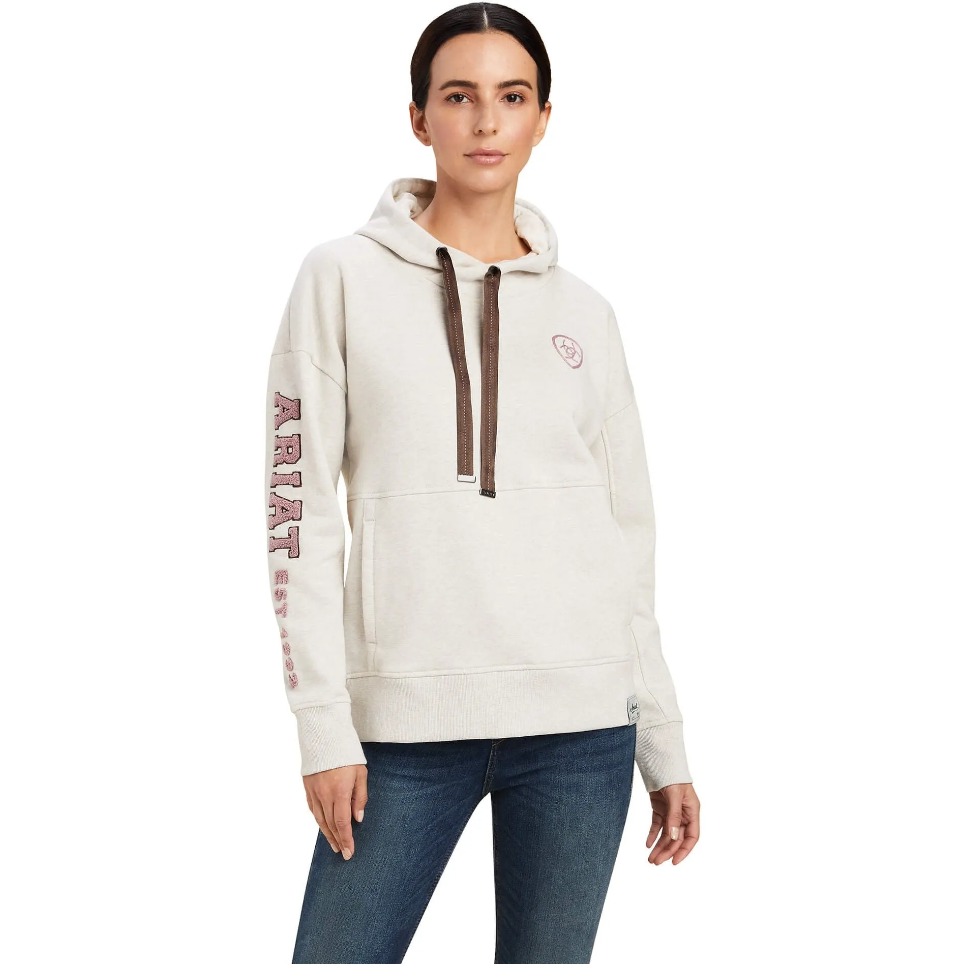 Ariat Women's Oatmeal Rabere Hoodie