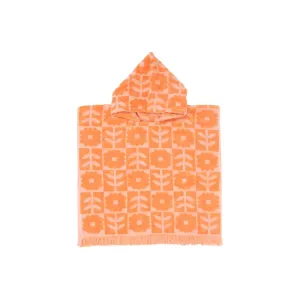 Bambury HiLo Bloom Orange Kids Poncho