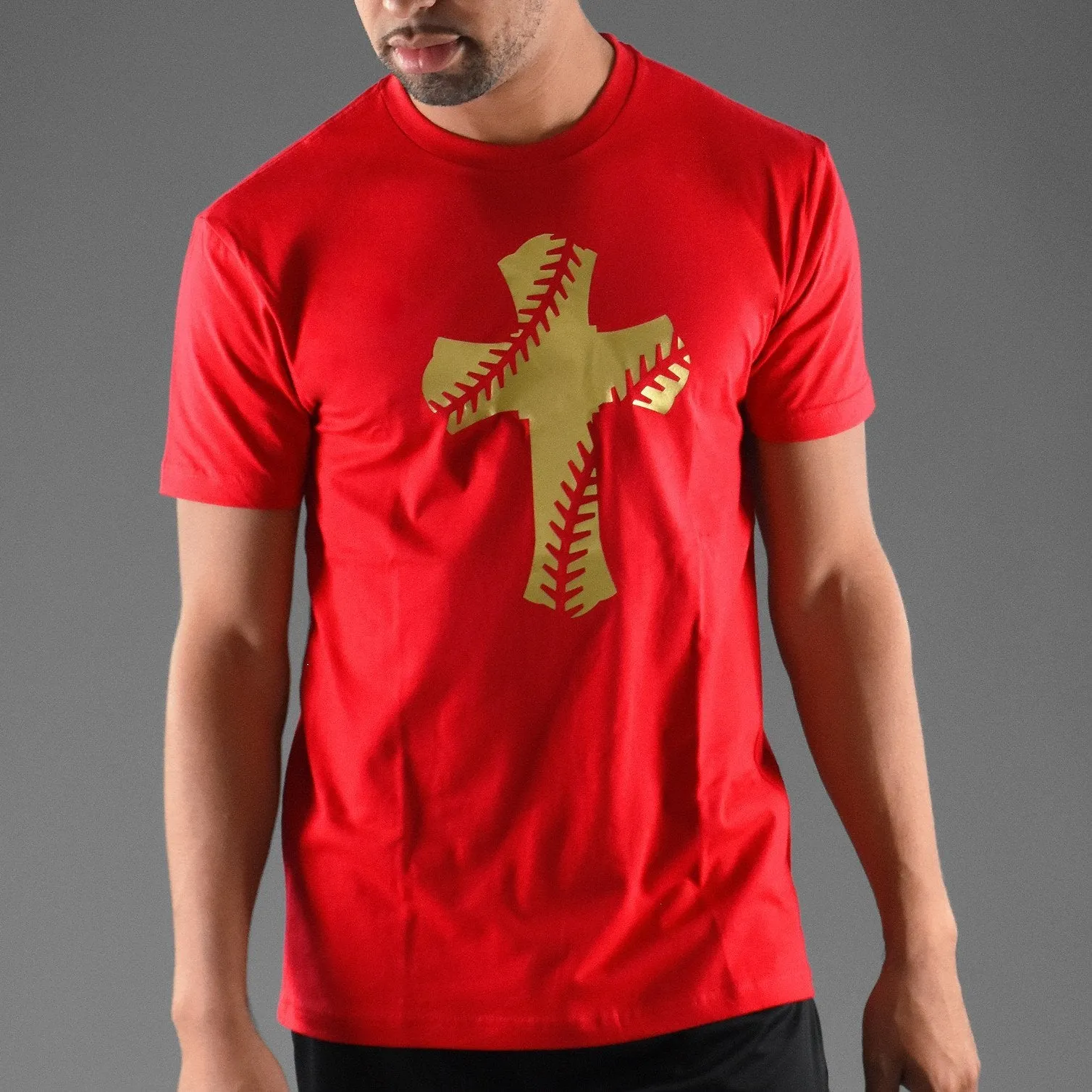 Baseball Cross Essential Tee