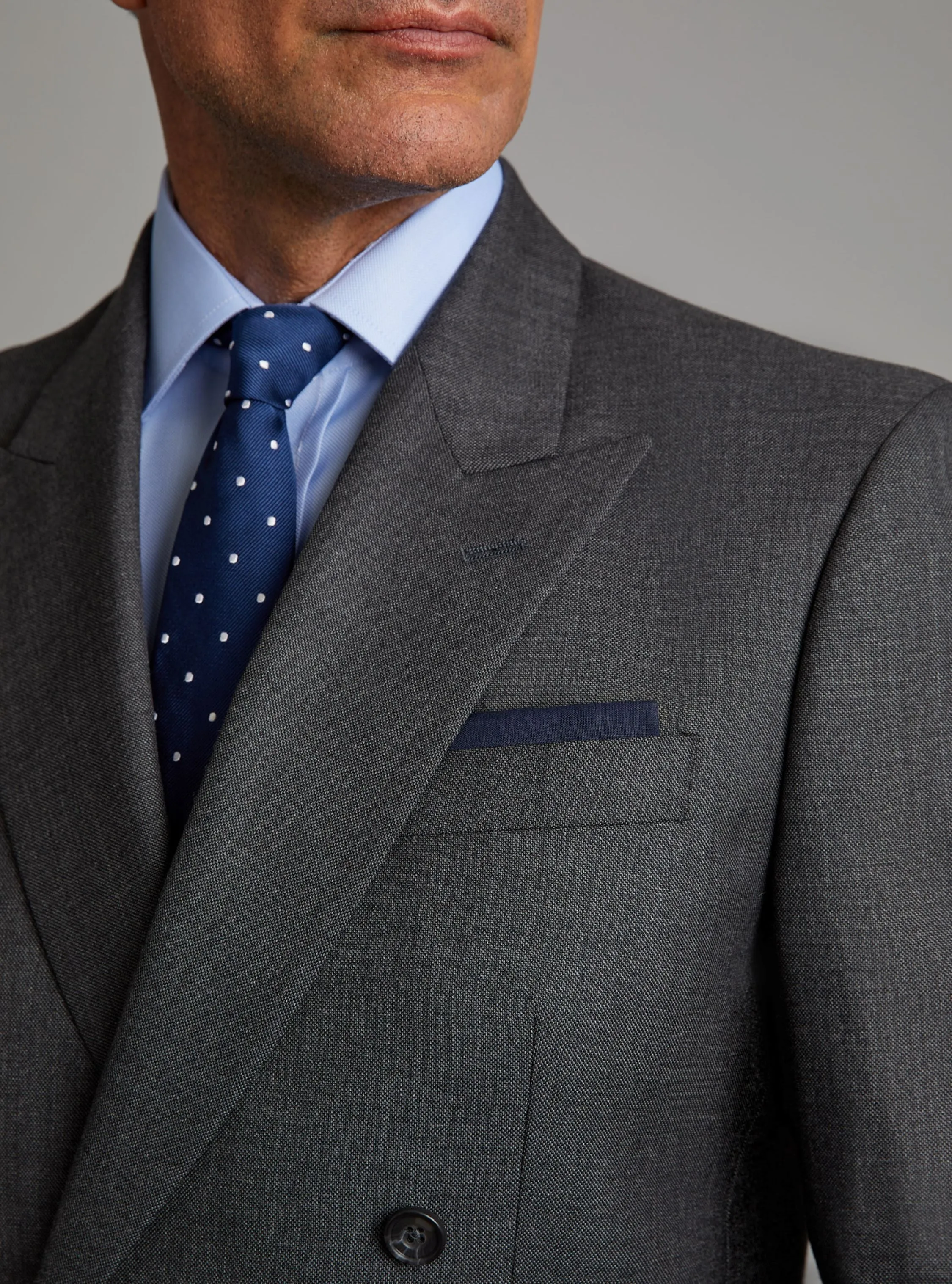 Cadogan Suit - Plain Grey