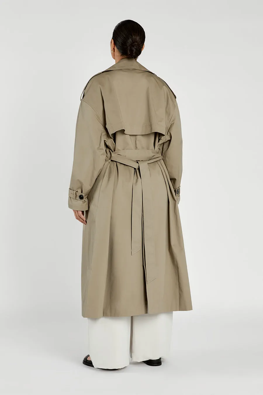 CAMERON MOSS TRENCH COAT