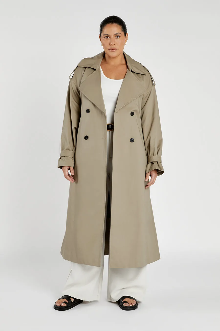 CAMERON MOSS TRENCH COAT