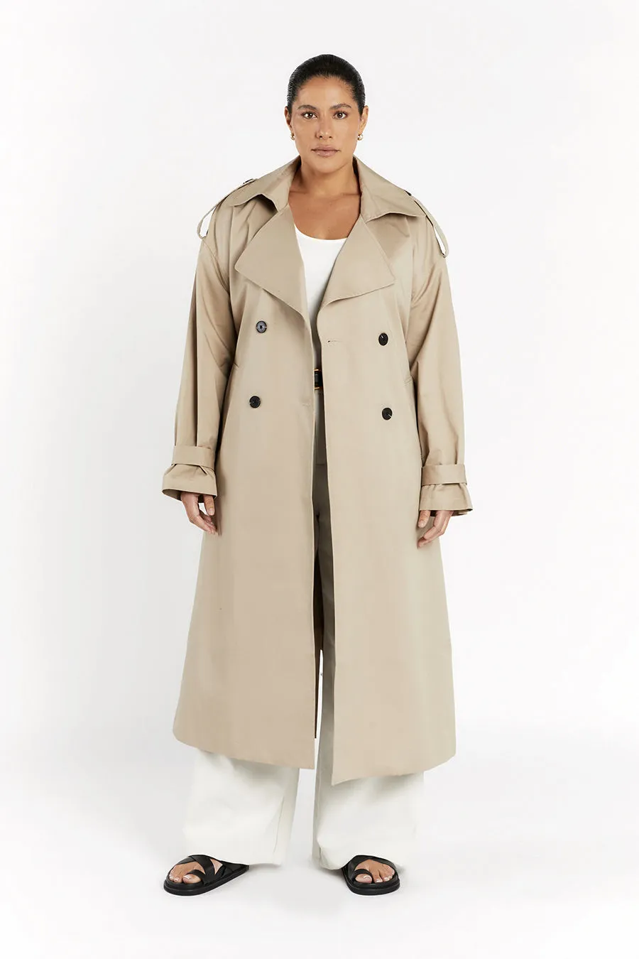 CAMERON STONE TRENCH COAT