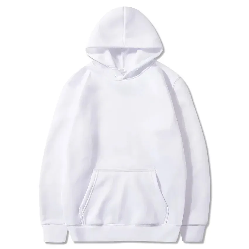 Casual Solid Tops Fleece Hoodies