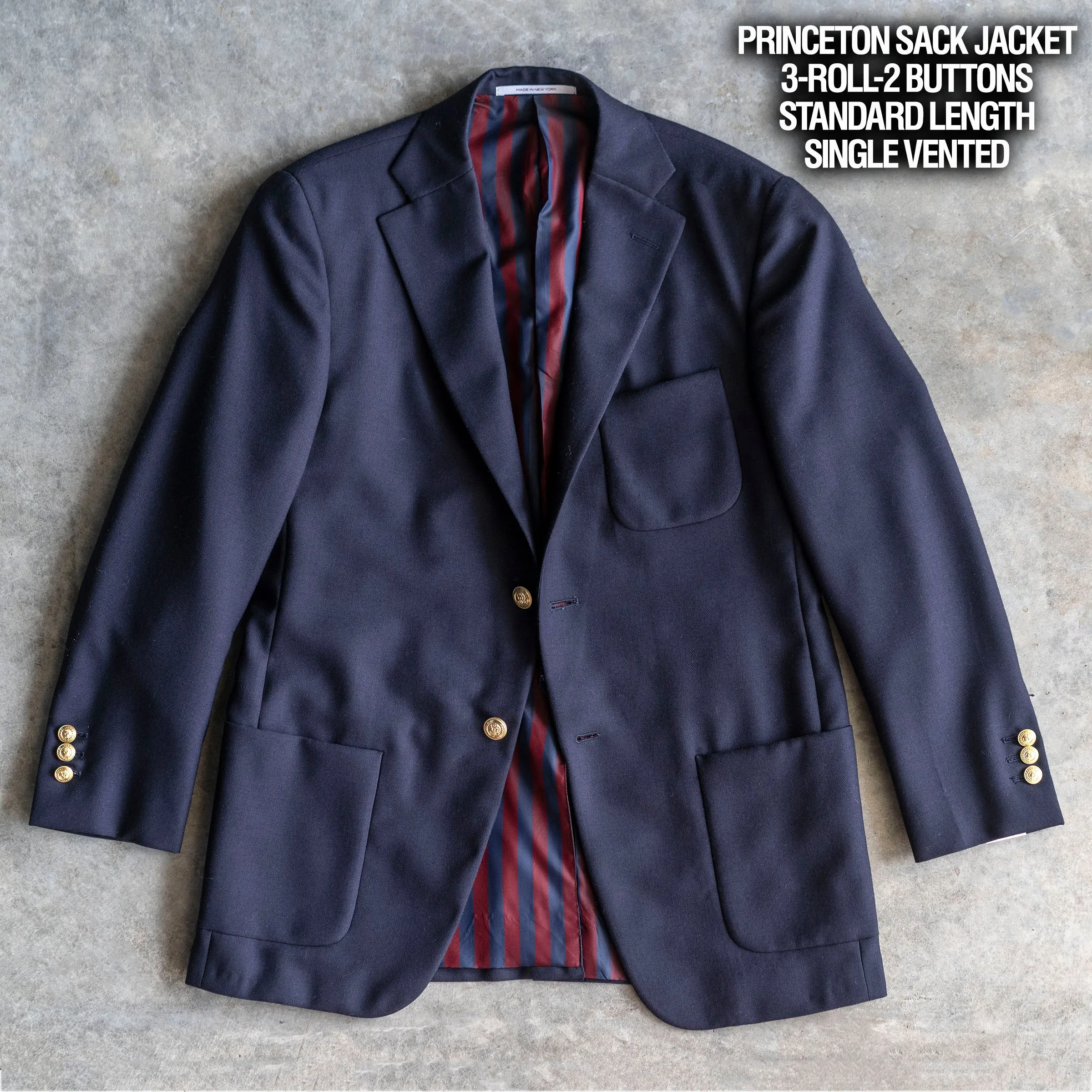 Custom Suits & Sportcoats Huddersfield Solid 4-Season Wools