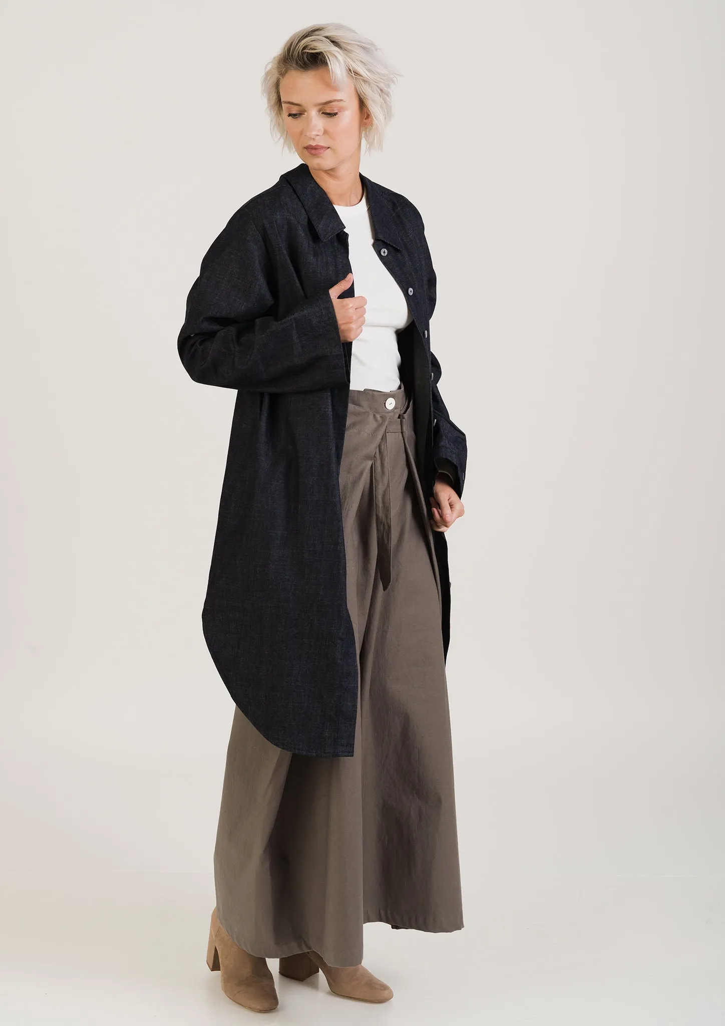 Dark Grey WIDE trousers