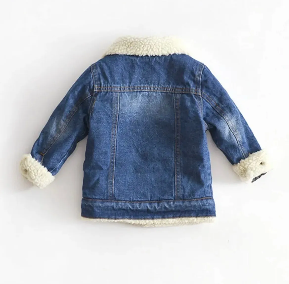 Denim Sherpa Jacket