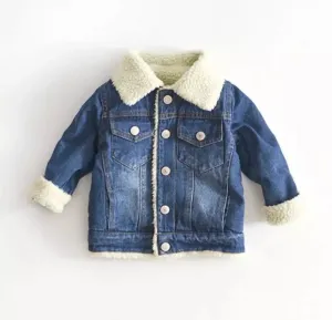 Denim Sherpa Jacket