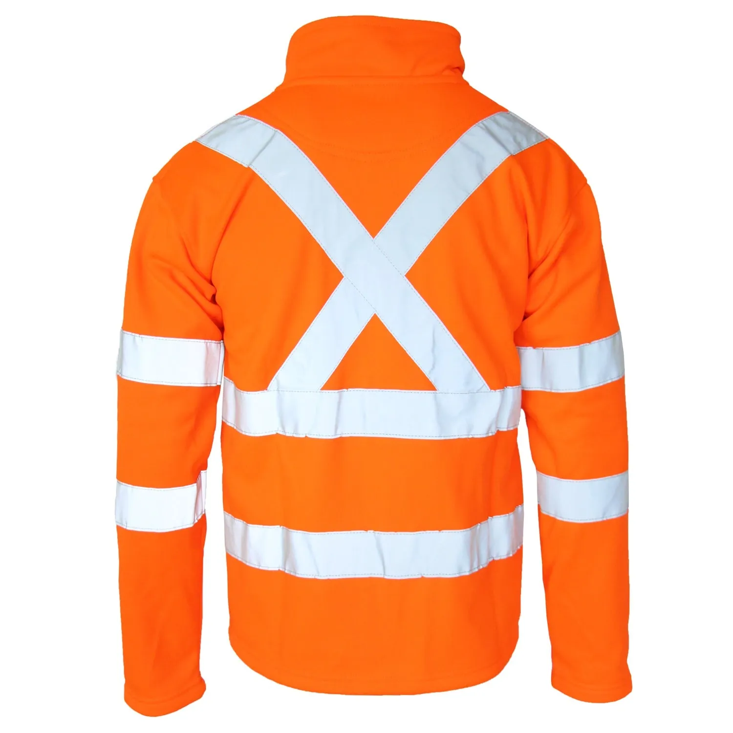 DNC Hi Vis CSR Taped X Back Softshell Jacket(3526)