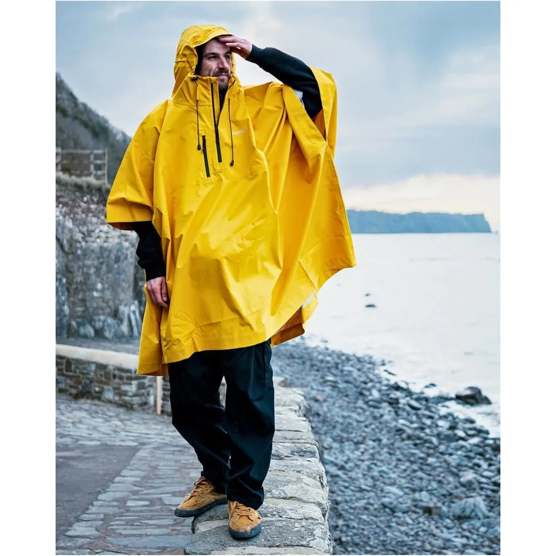 Dryrobe Waterproof Poncho - Yellow