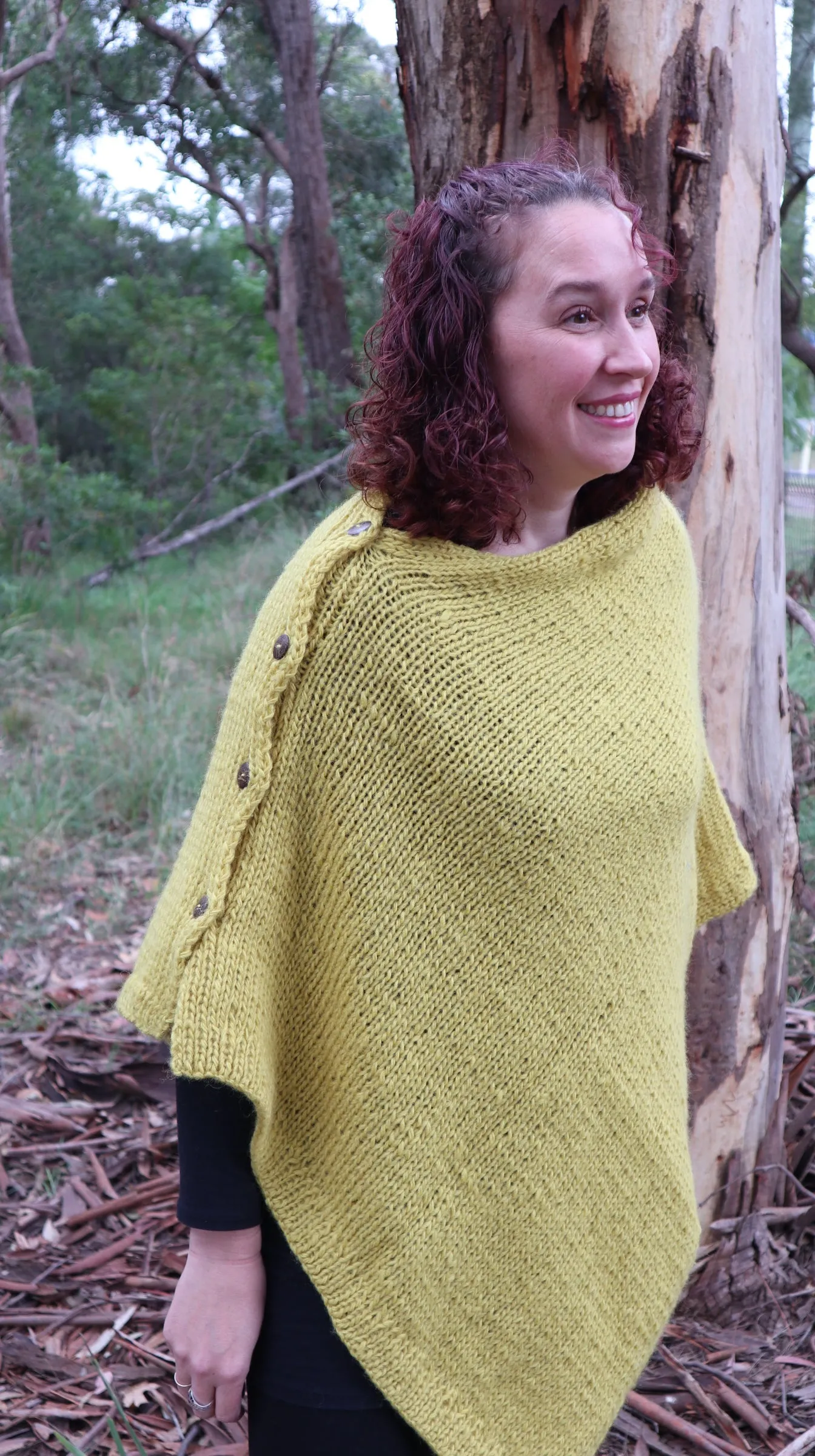 Fair Trade Ethical Women's Woollen Poncho