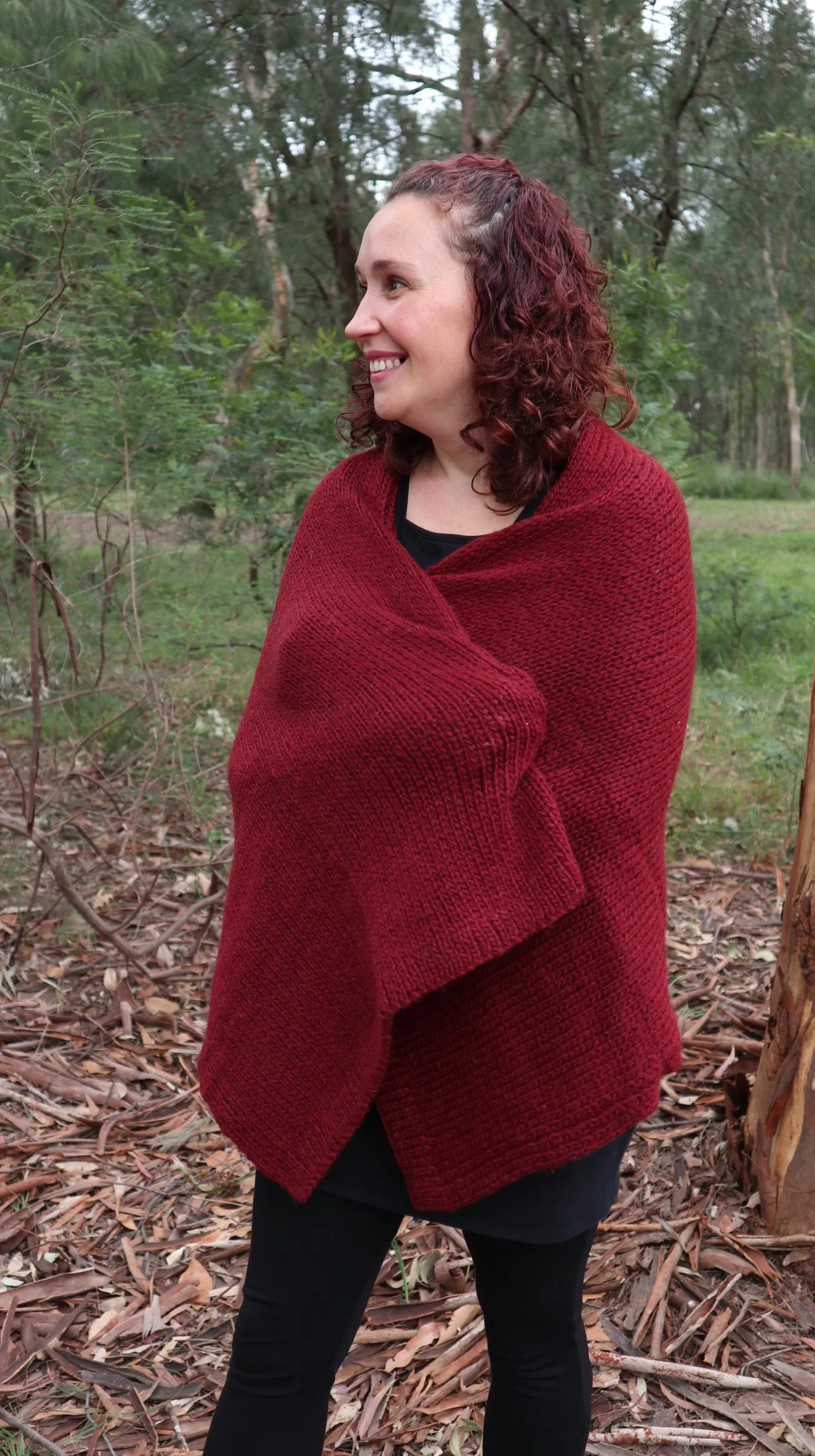 Fair Trade Ethical Women's Woollen Poncho