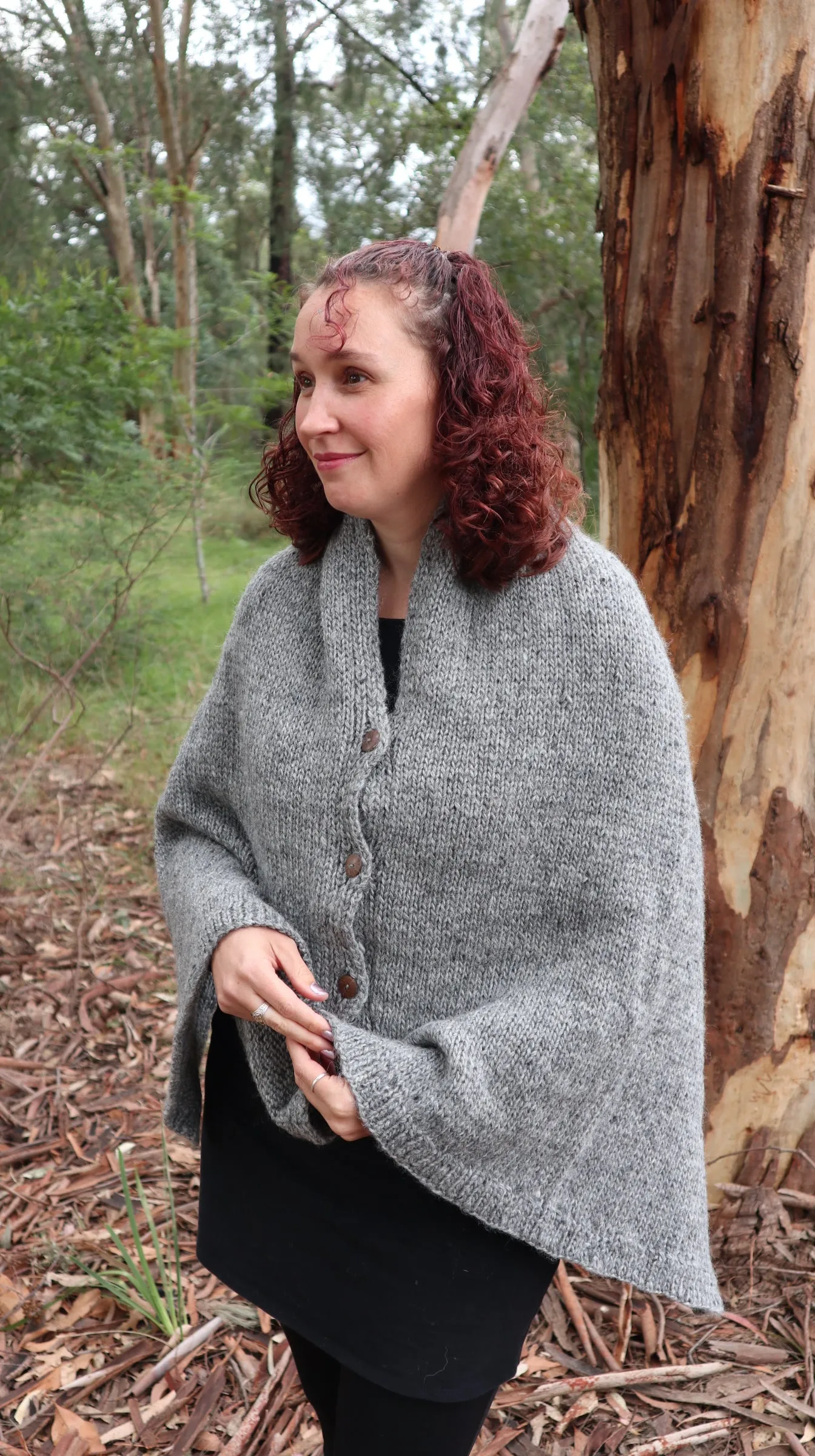 Fair Trade Ethical Women's Woollen Poncho