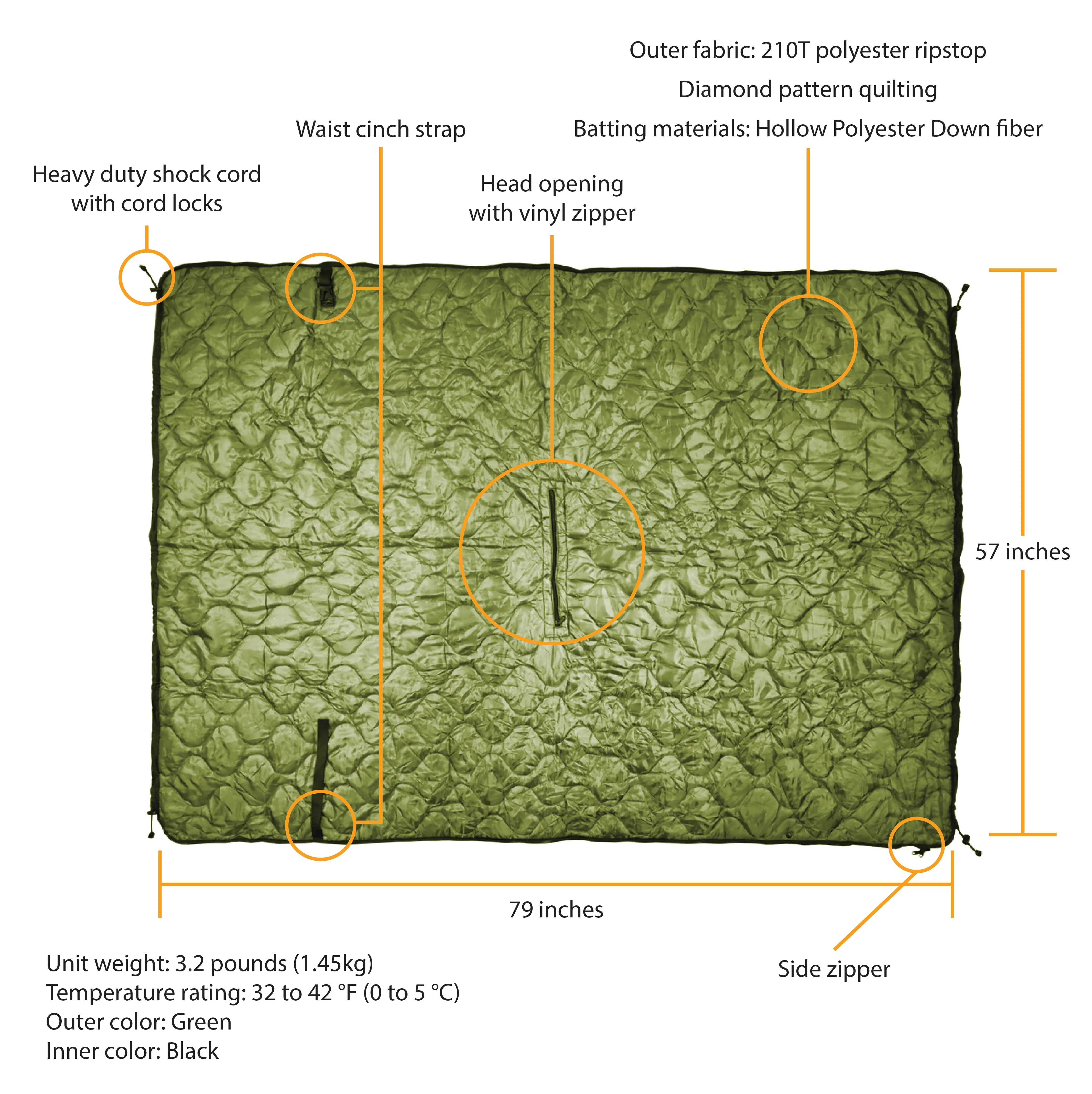 Forester's Quilt  Dry Bag Combo