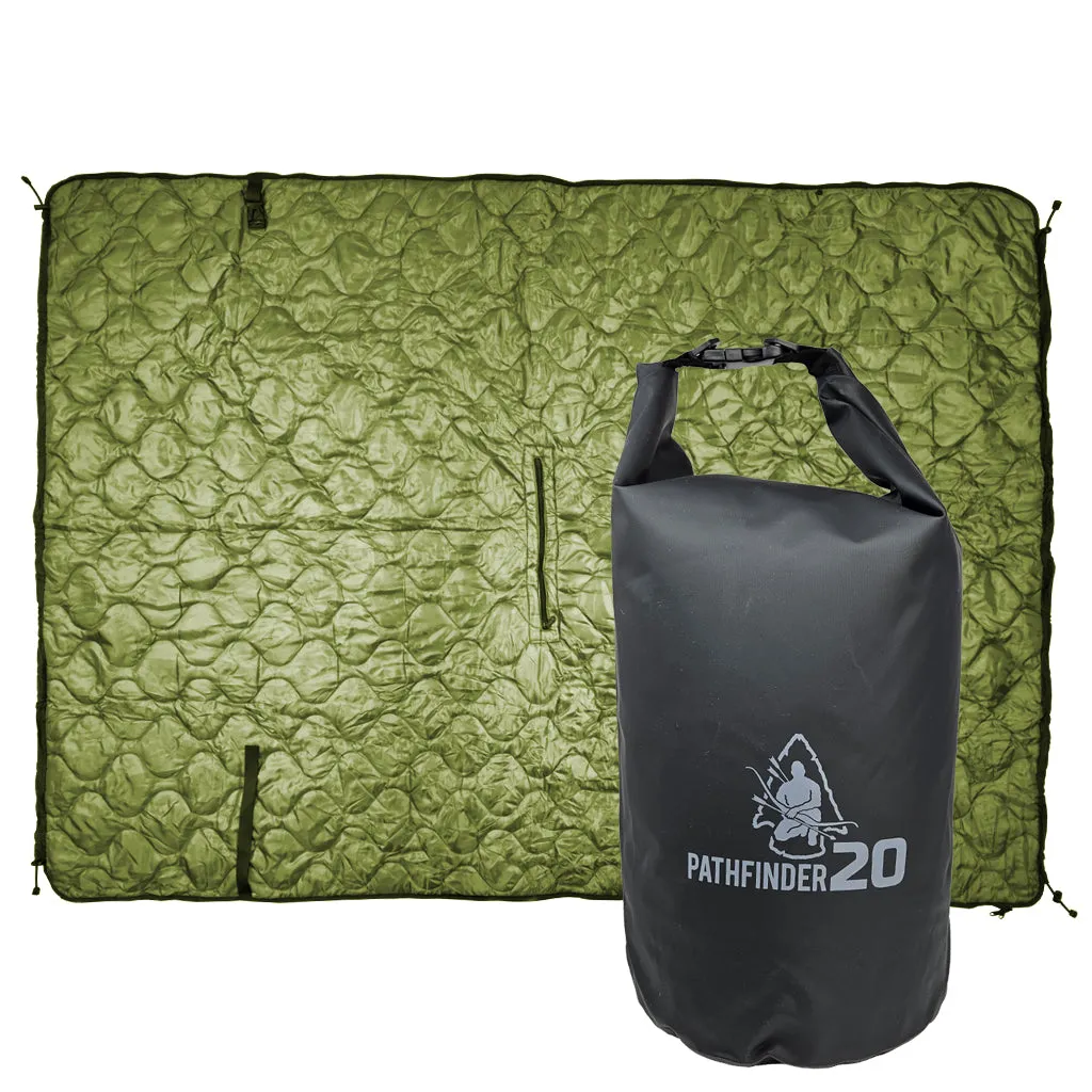 Forester's Quilt  Dry Bag Combo