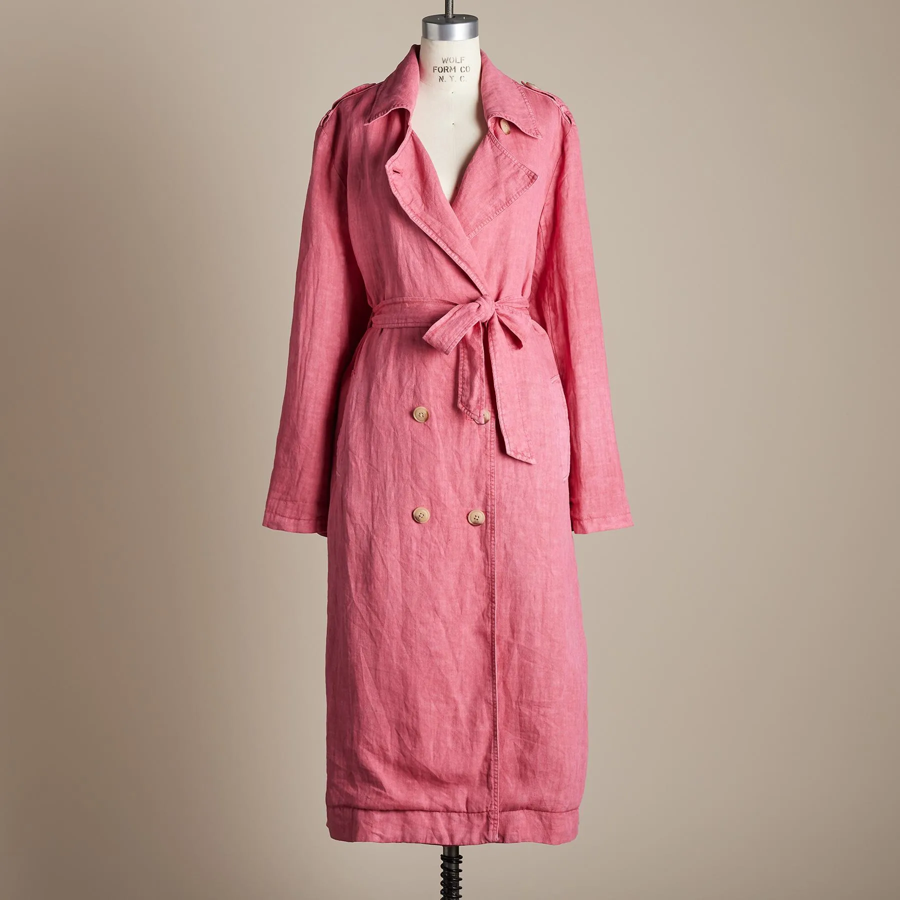 Gretchen Linen Trench