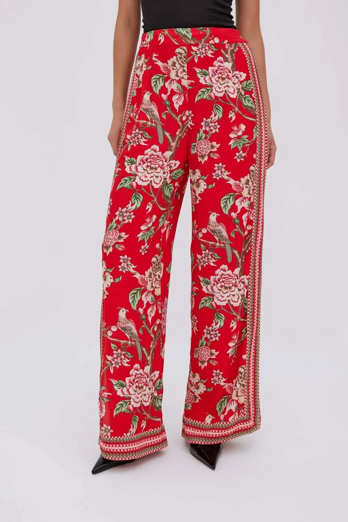 Hallie Red Trousers