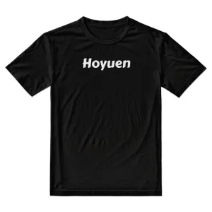 Hoyuen T-shirt, men's cotton stretch round neck T-shirt Short sleeve T-shirt