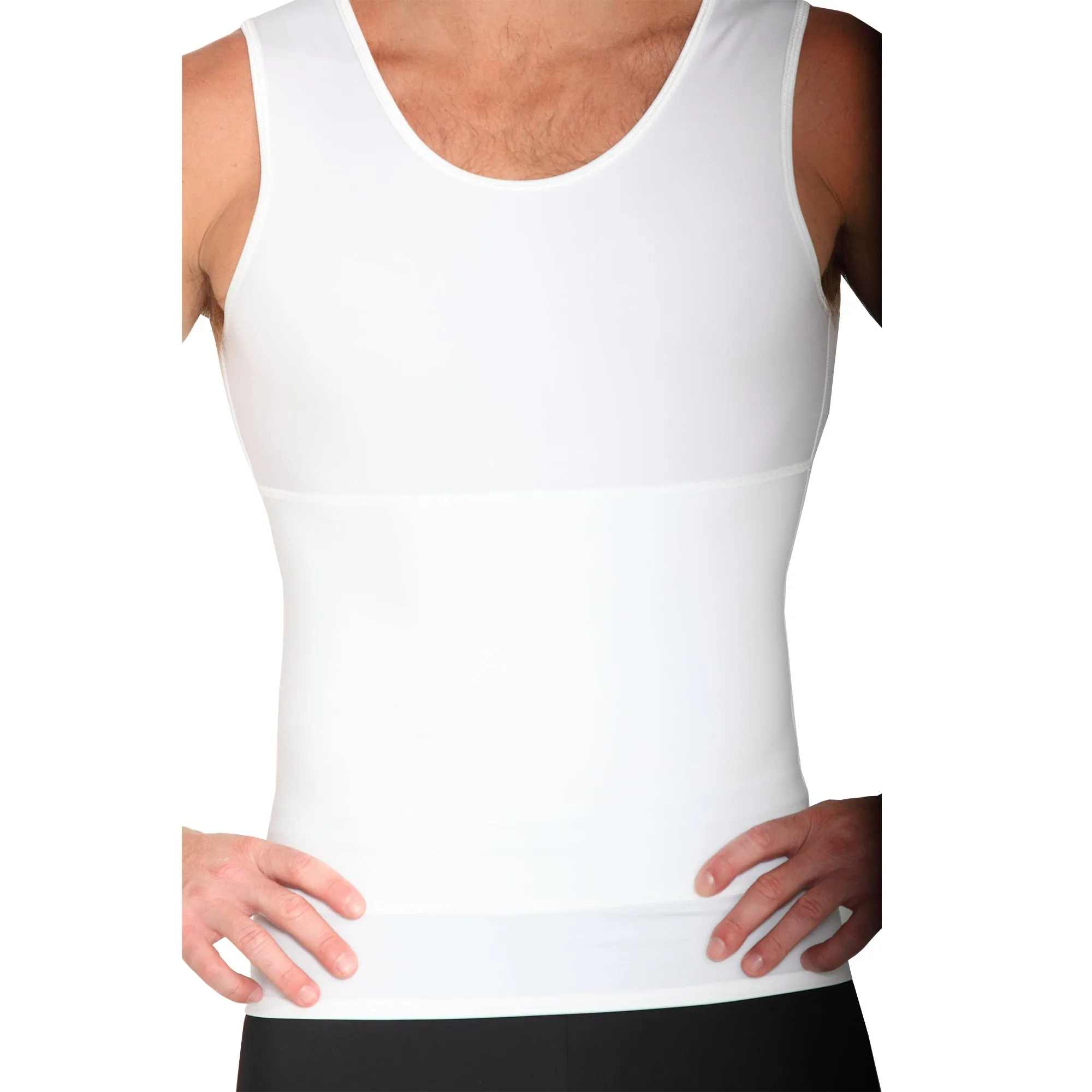 Insta Slim Sleeveless Compression Muscle Tank Panel Belt MSFP01