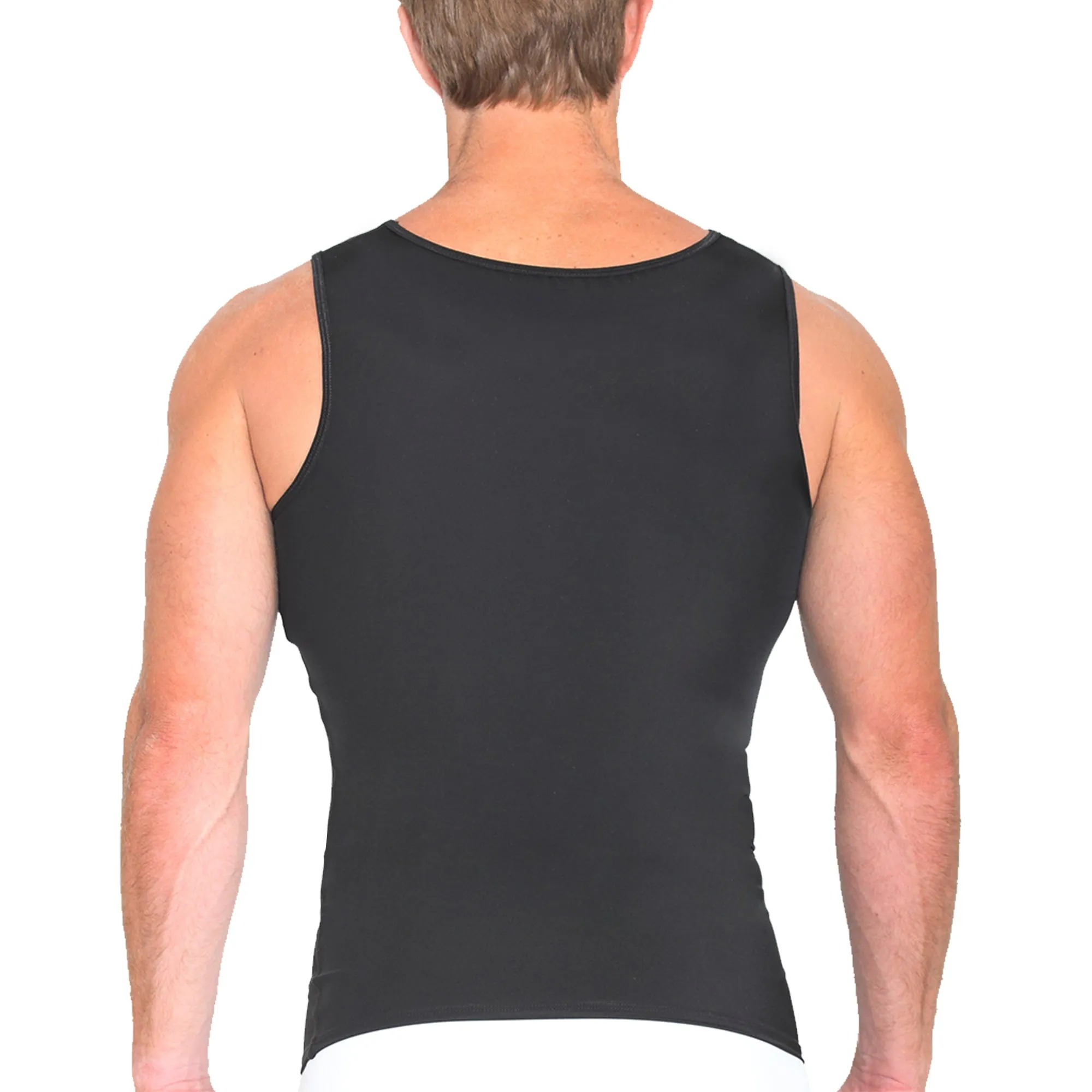 Insta Slim Sleeveless Compression Muscle Tank Panel Belt MSFP01