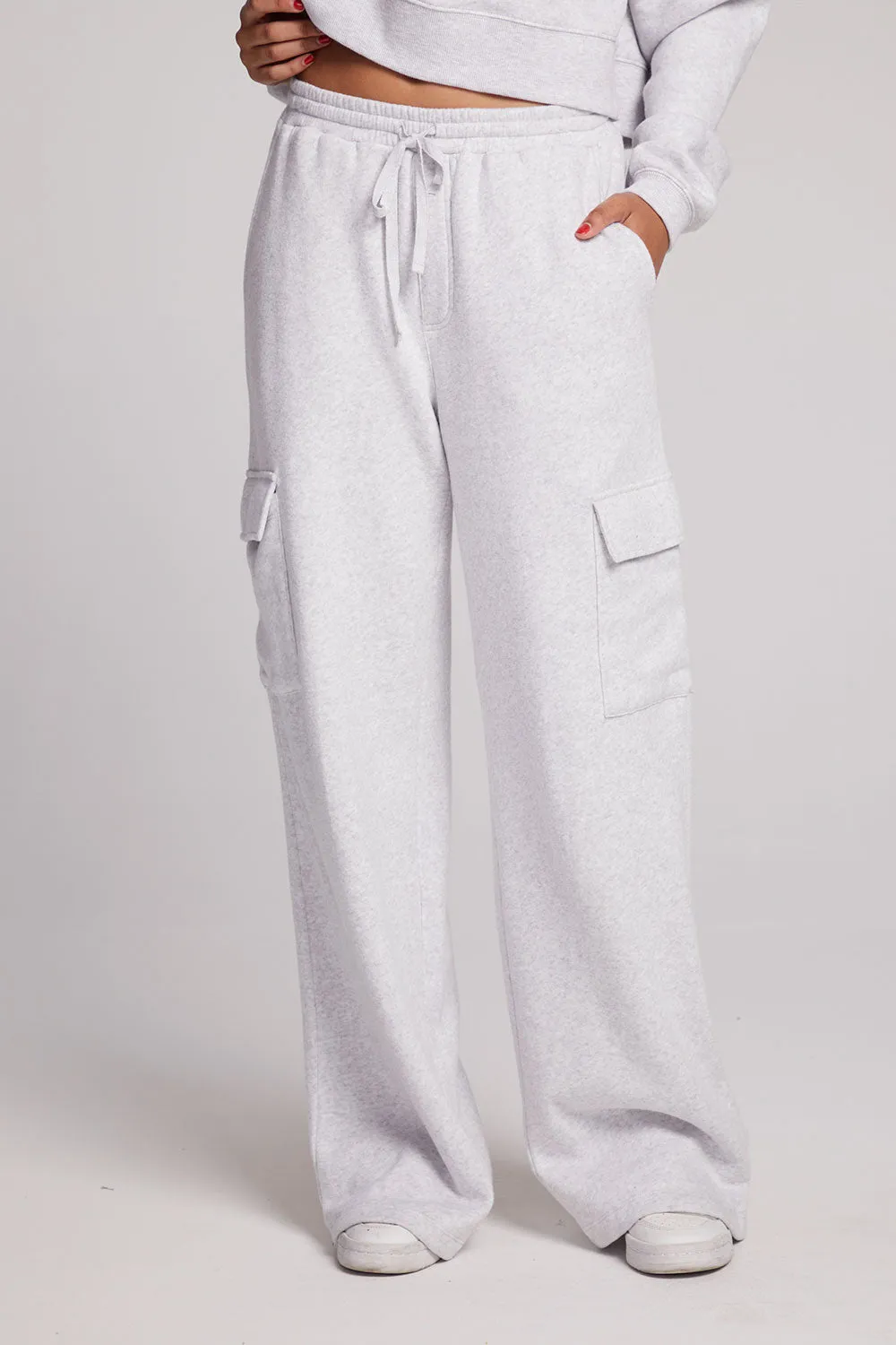 Iris Light Heather Grey Trouser