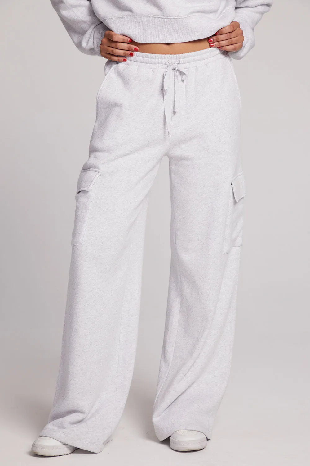 Iris Light Heather Grey Trouser