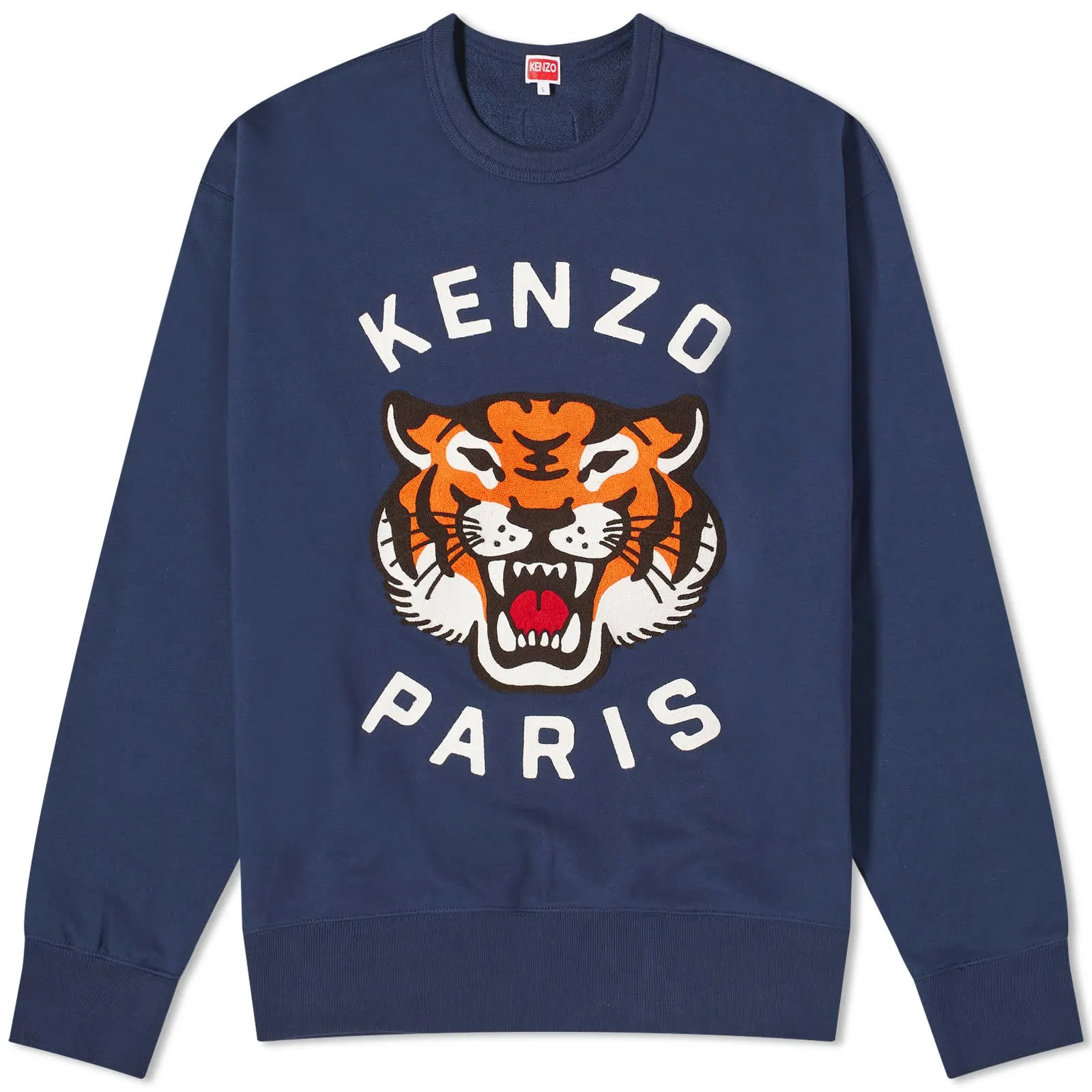 Kenzo Lucky Tiger sweatshirt, dark blue