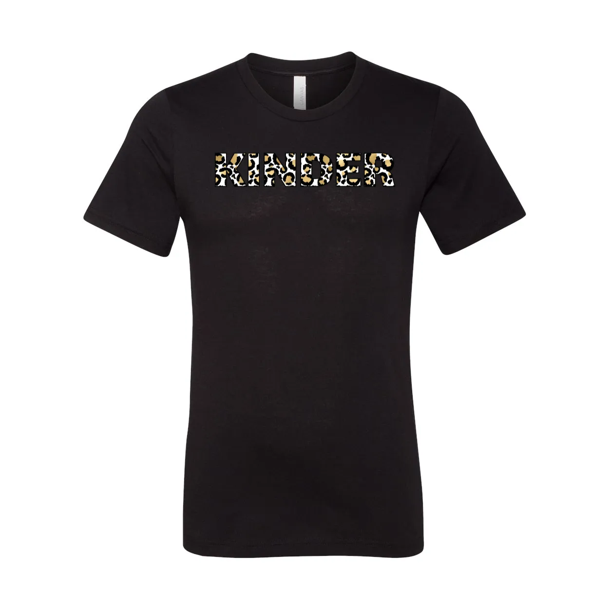 Kindergarten Leopard Soft Tee