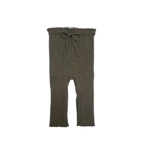 KNITTED BABY PANTS (BROWN)