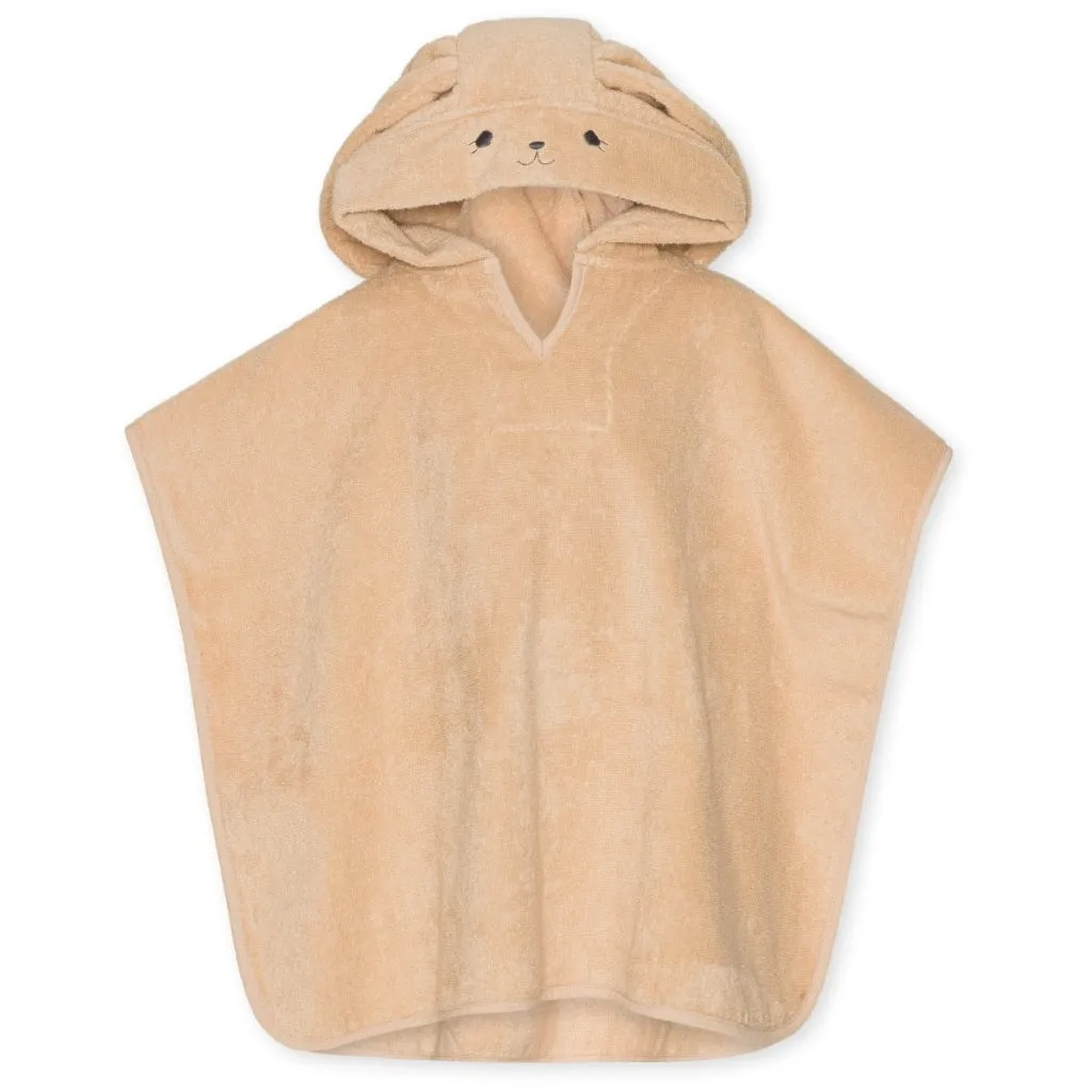 Konges Sløjd Terry Poncho Animal Bunny Toddler