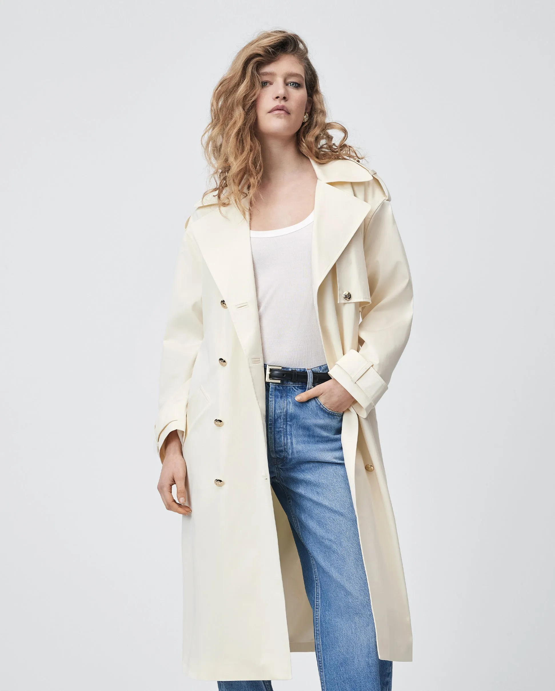 LAYTON TRENCH / CREAM