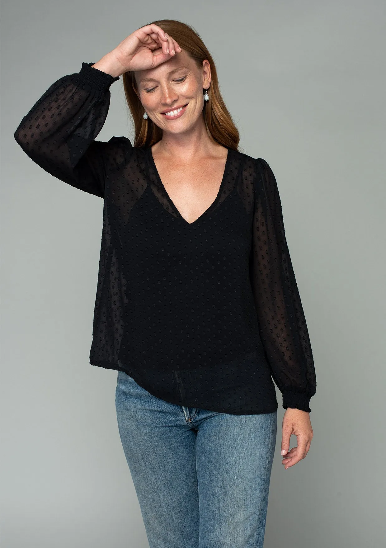 Lights Out Blouse