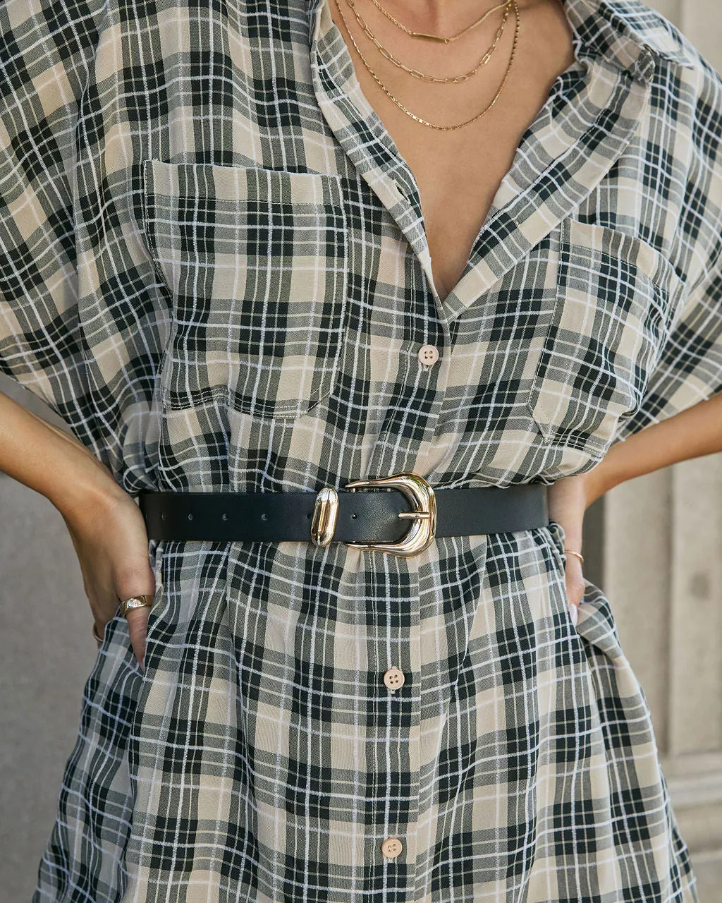 Lillianna Minimal Buckle Belt