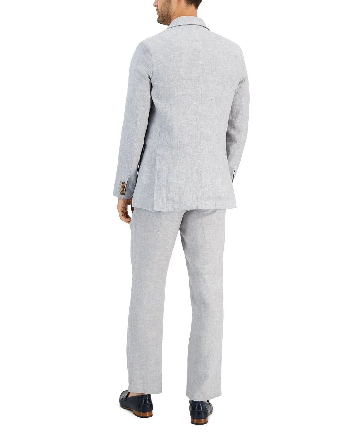 Men's Linen Jacket Created for Macy's Club Room, Multi