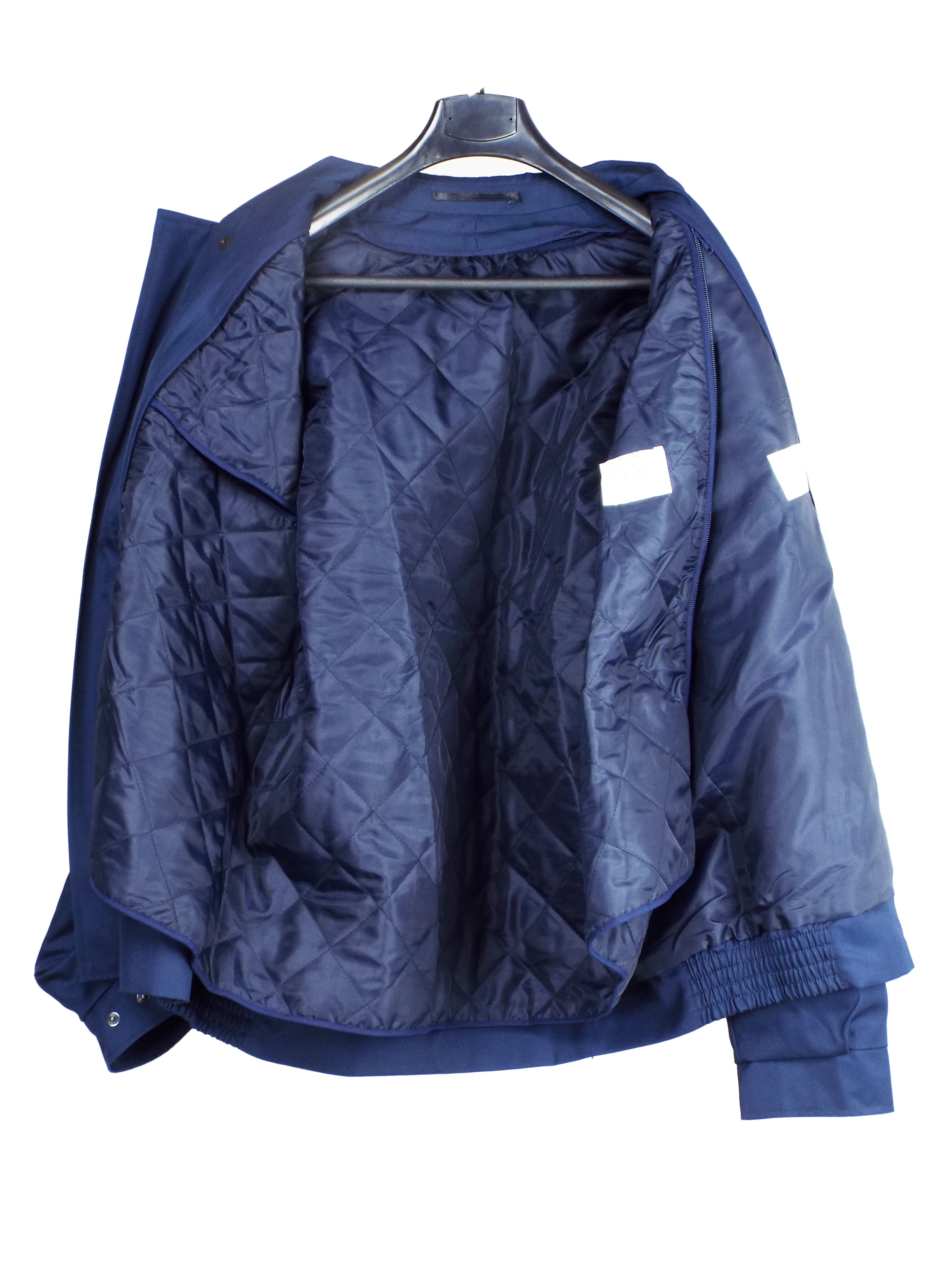 Military Blouson Bomber Jacket with Breast Pockets