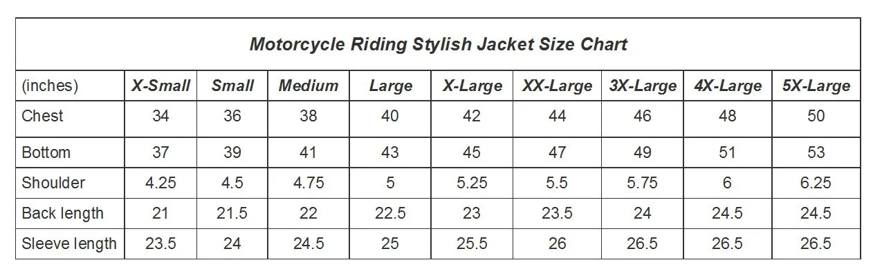 Motorcycle Riding Stylish Jacket