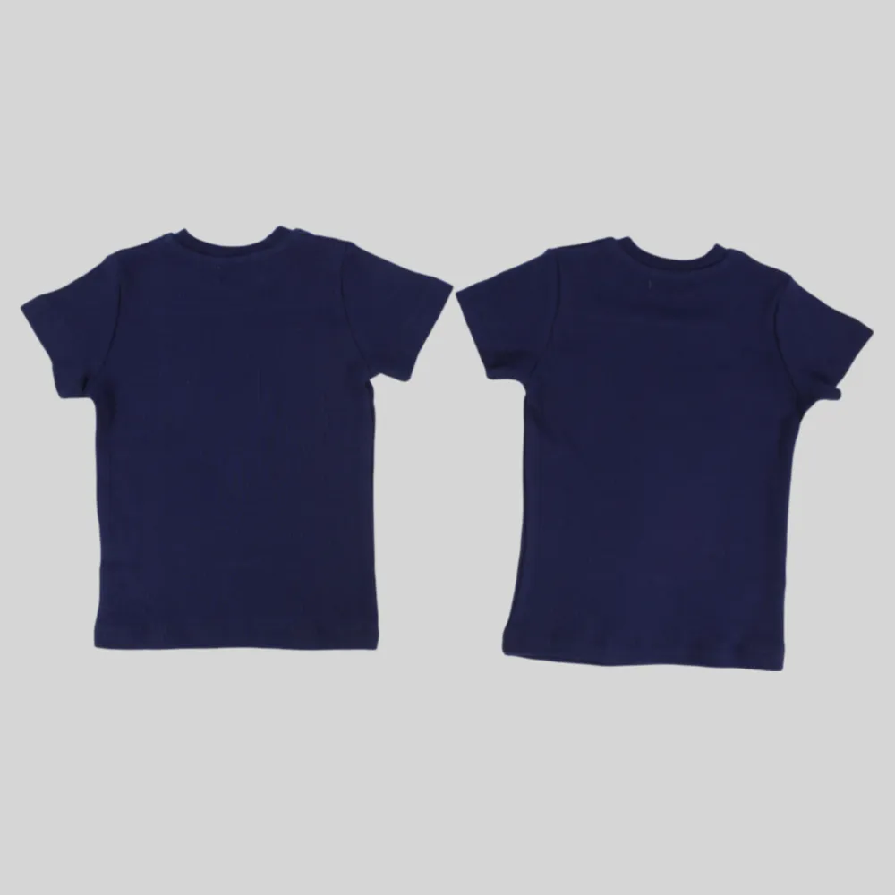 Navy Short-Sleeved Thermal Top Pack