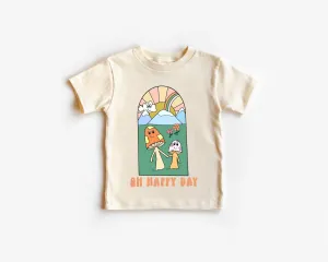 Oh Happy Day Shirt - Cream