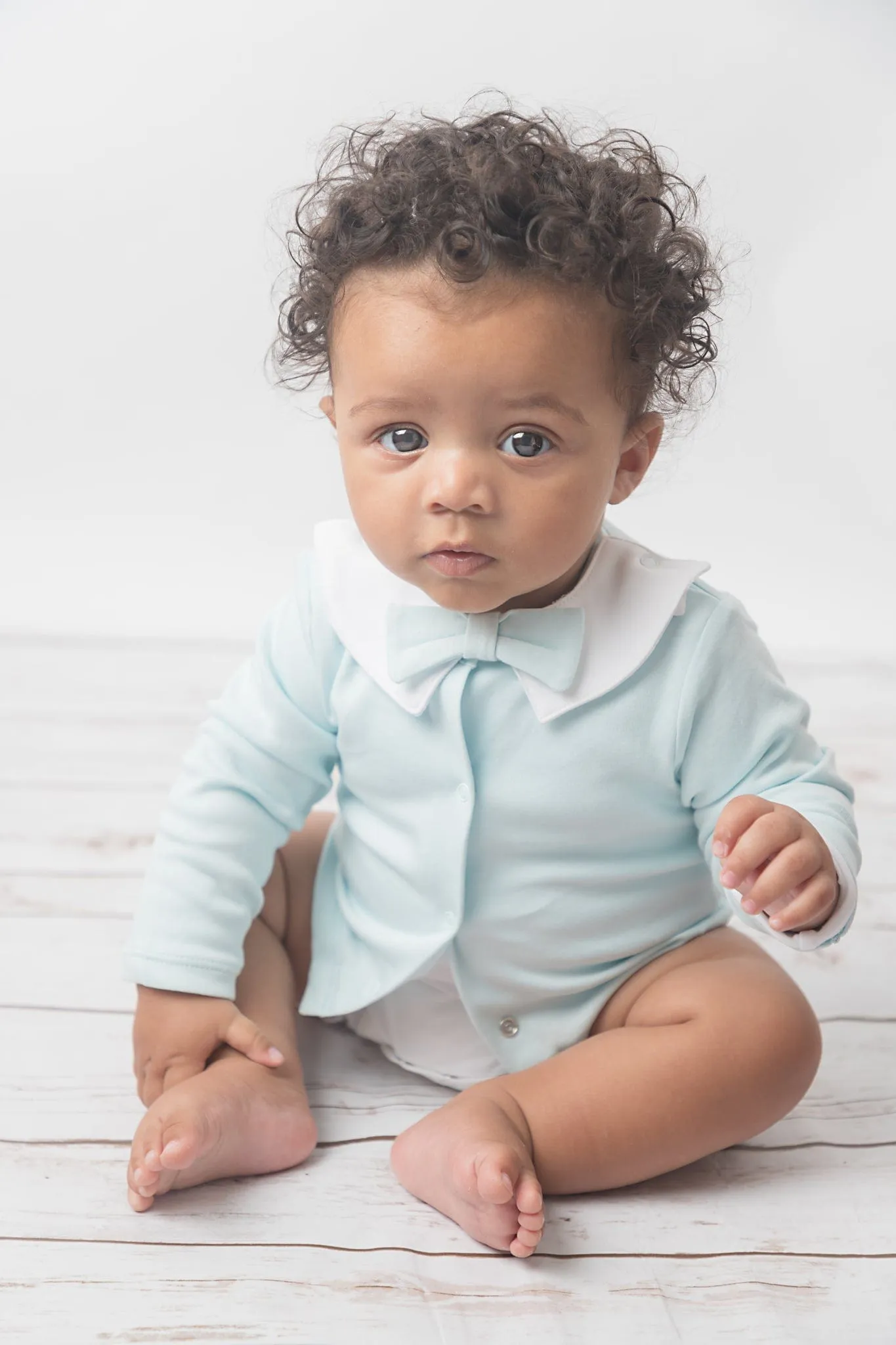 Organic Cotton Bow Tie Collar | Pink