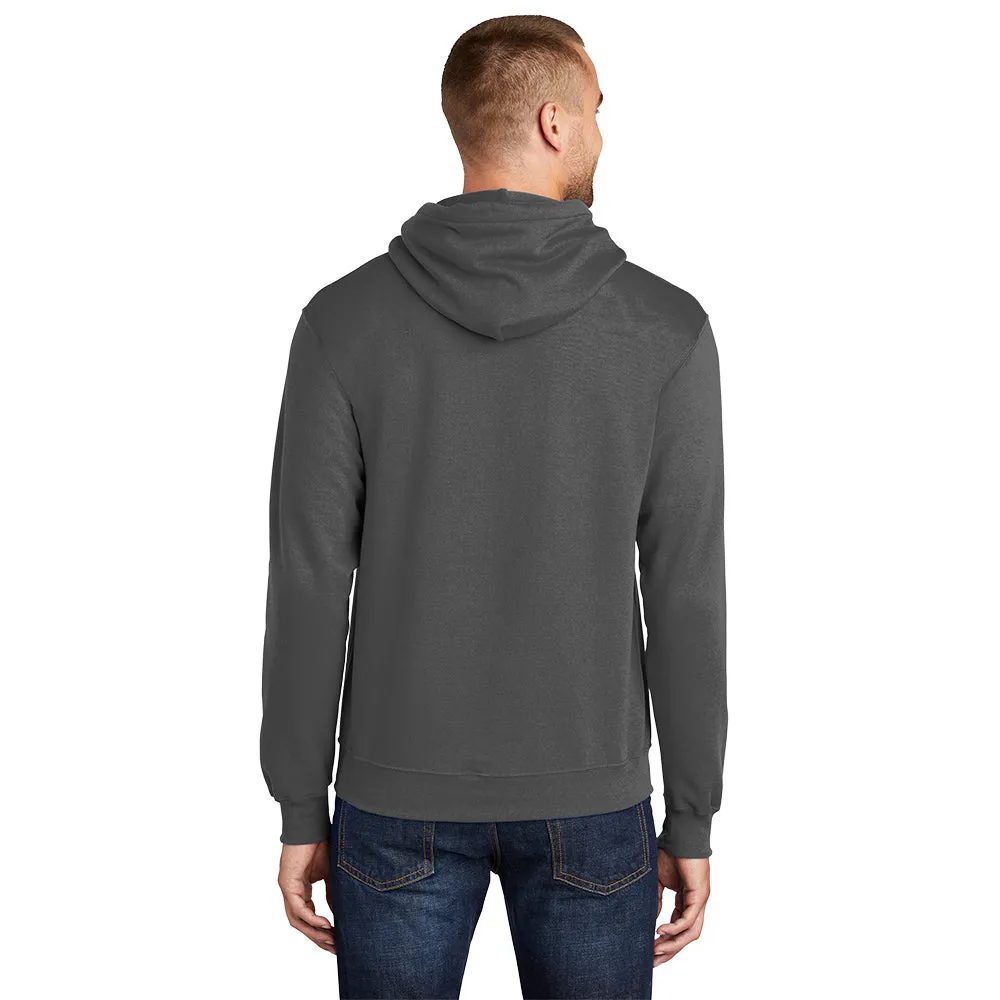 Port & Company® Core Fleece Pullover Hooded Sweatshirt - Coal Grey