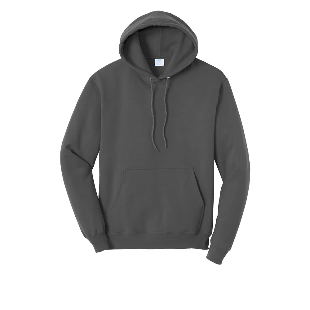 Port & Company® Core Fleece Pullover Hooded Sweatshirt - Coal Grey