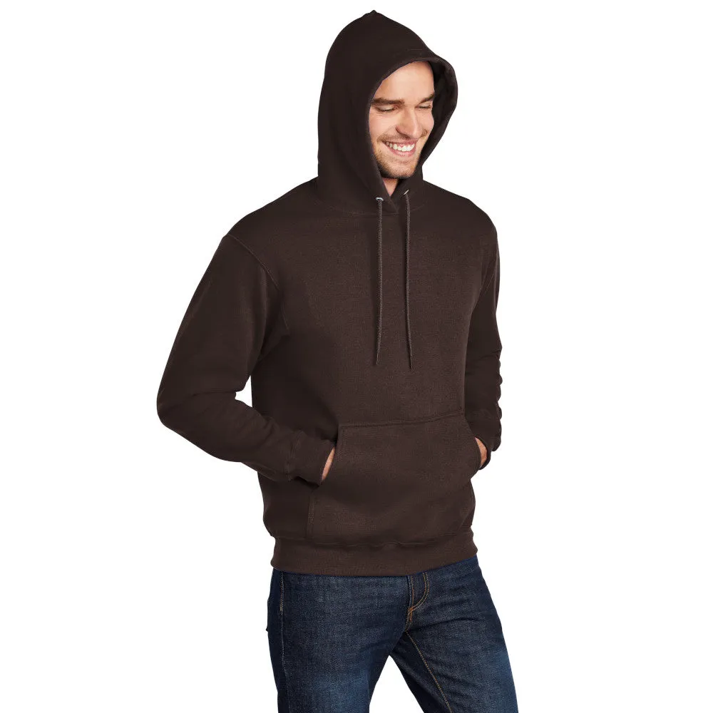 Port & Company® Core Fleece Pullover Hooded Sweatshirt - Dark Chocolate Brown