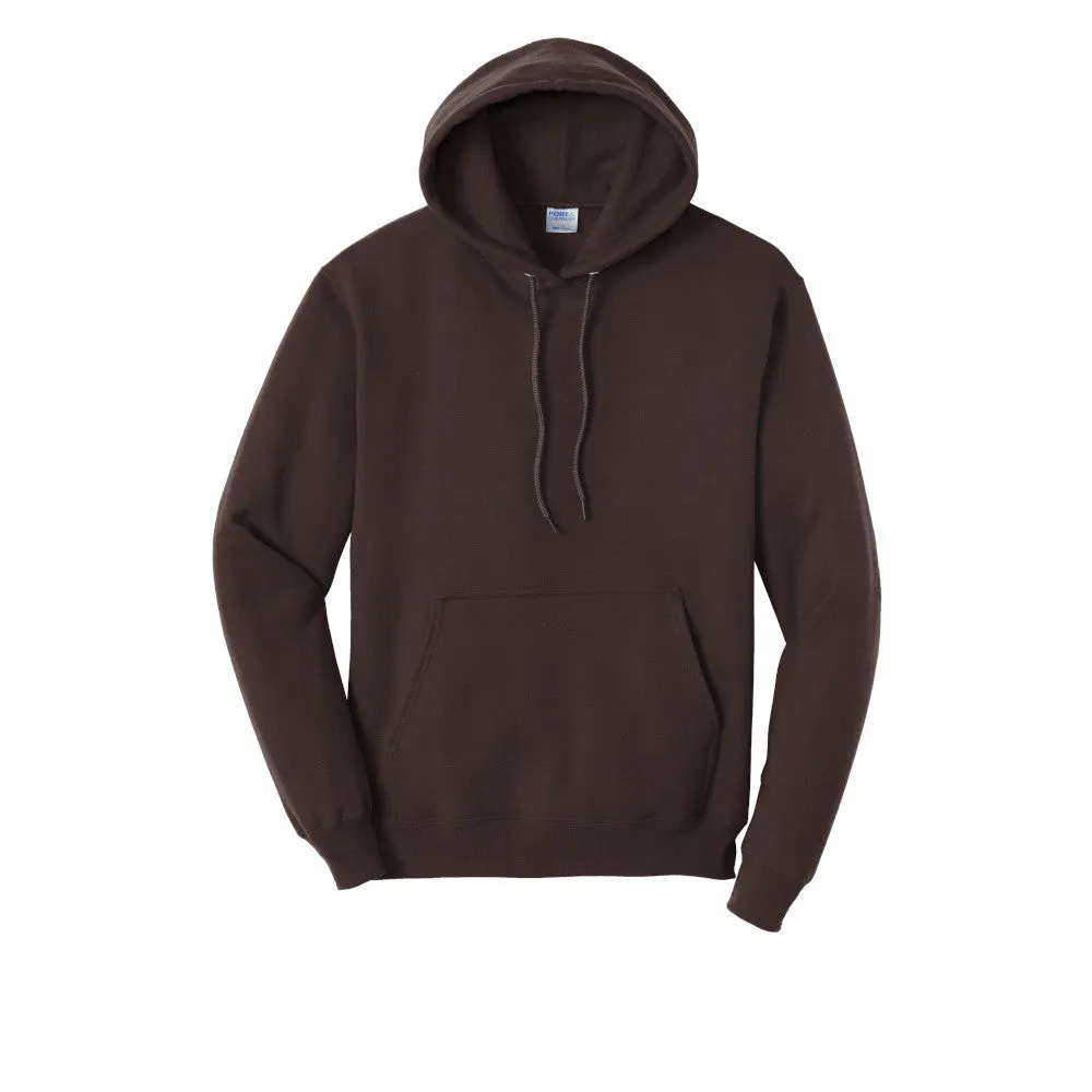 Port & Company® Core Fleece Pullover Hooded Sweatshirt - Dark Chocolate Brown