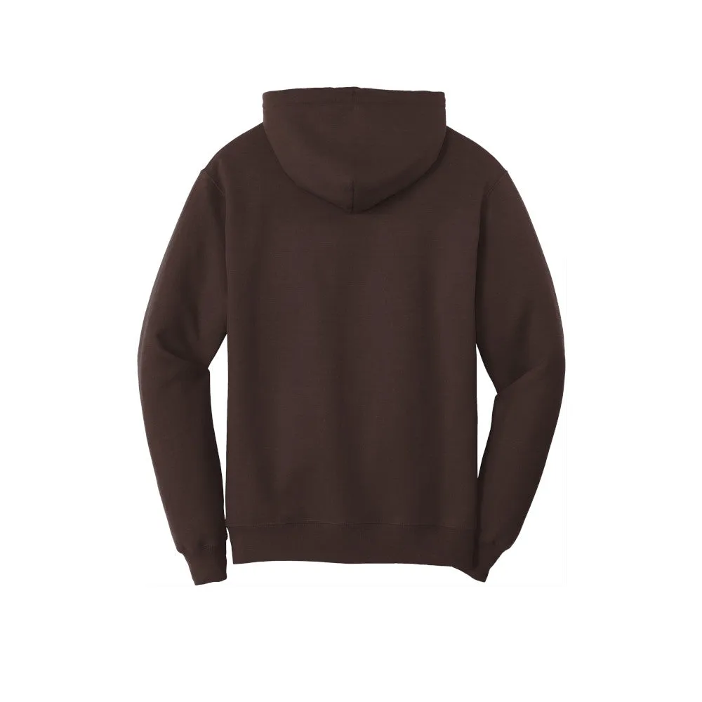 Port & Company® Core Fleece Pullover Hooded Sweatshirt - Dark Chocolate Brown