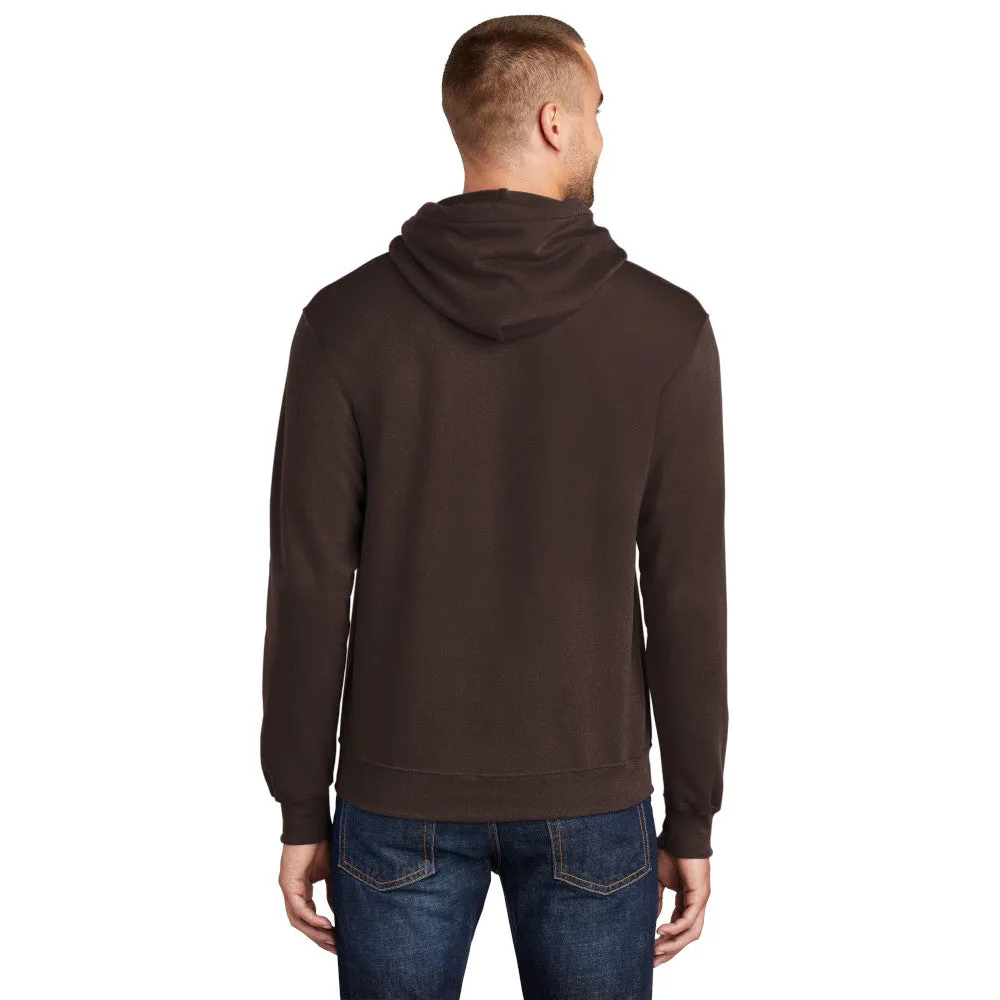 Port & Company® Core Fleece Pullover Hooded Sweatshirt - Dark Chocolate Brown