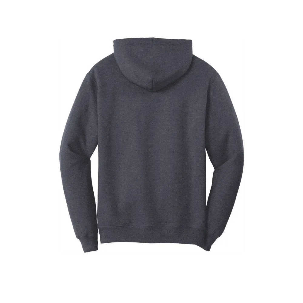 Port & Company® Core Fleece Pullover Hooded Sweatshirt - Heather Navy