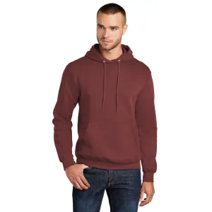 Port & Company® Core Fleece Pullover Hooded Sweatshirt - Maroon