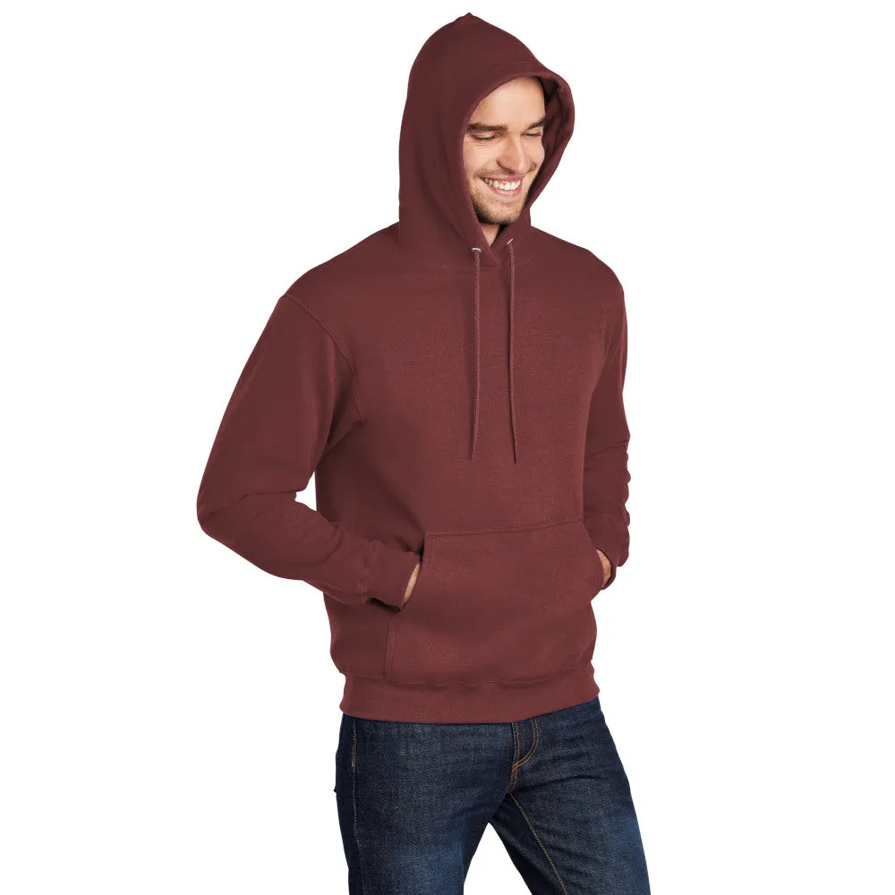 Port & Company® Core Fleece Pullover Hooded Sweatshirt - Maroon